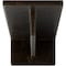 Ekena Millwork Heaton Hidden Support Steel Bracket w/ 8" Support Depth, Antiqued Brass 3"W x 12"D x 2"H BKTM03X12X02HEABS - alternate 9